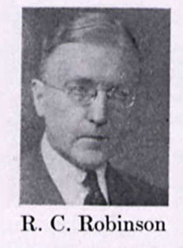 Raymond C Robinson Dean photo